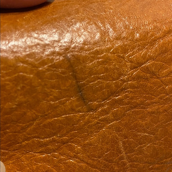 Patricia Nash Tan Brown Leather Large Back Pack With Pocket Drawstring - Picture 16 of 16